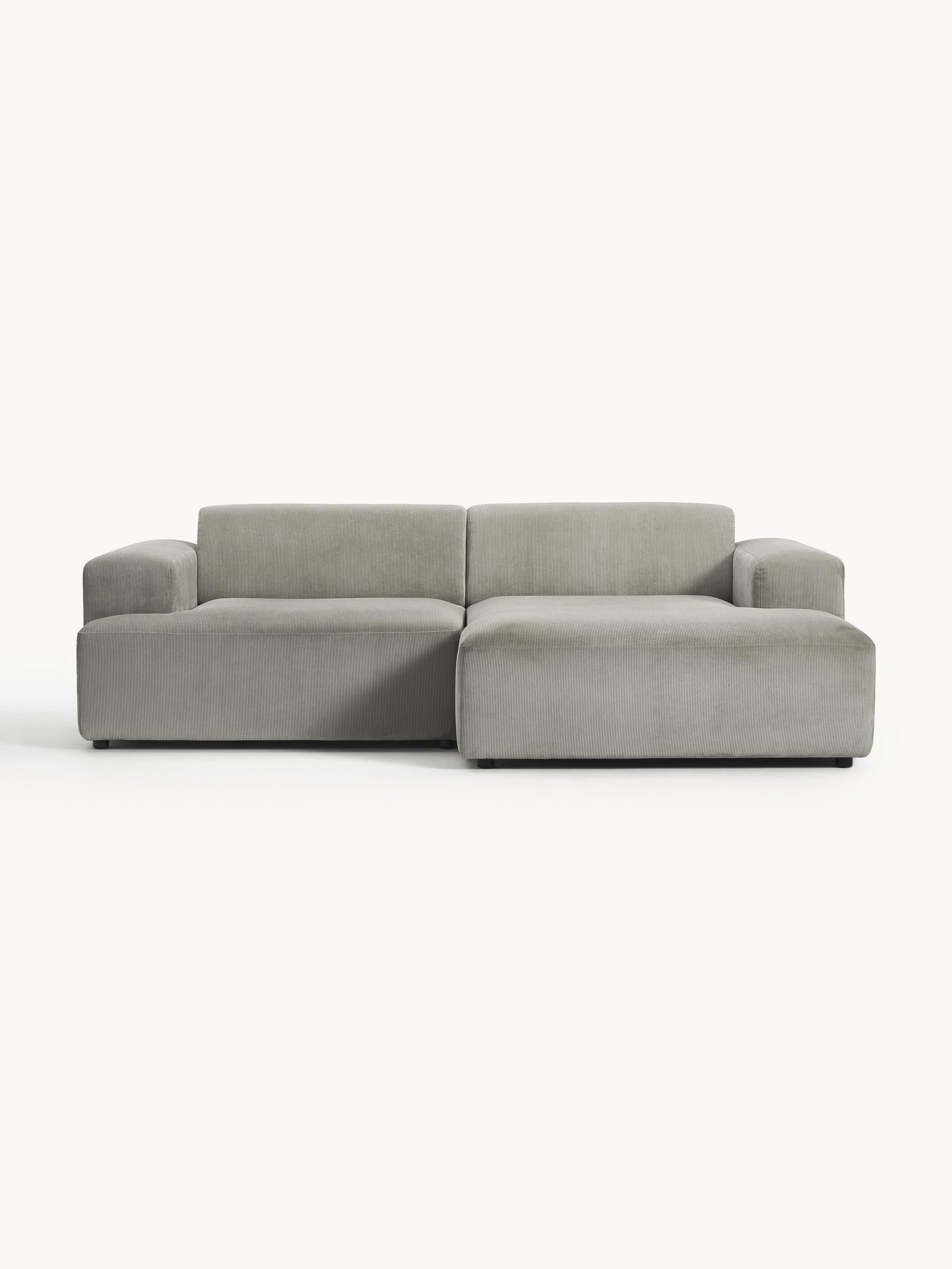 Melvinta Corner Sofa (3-Seater) in Corduroy