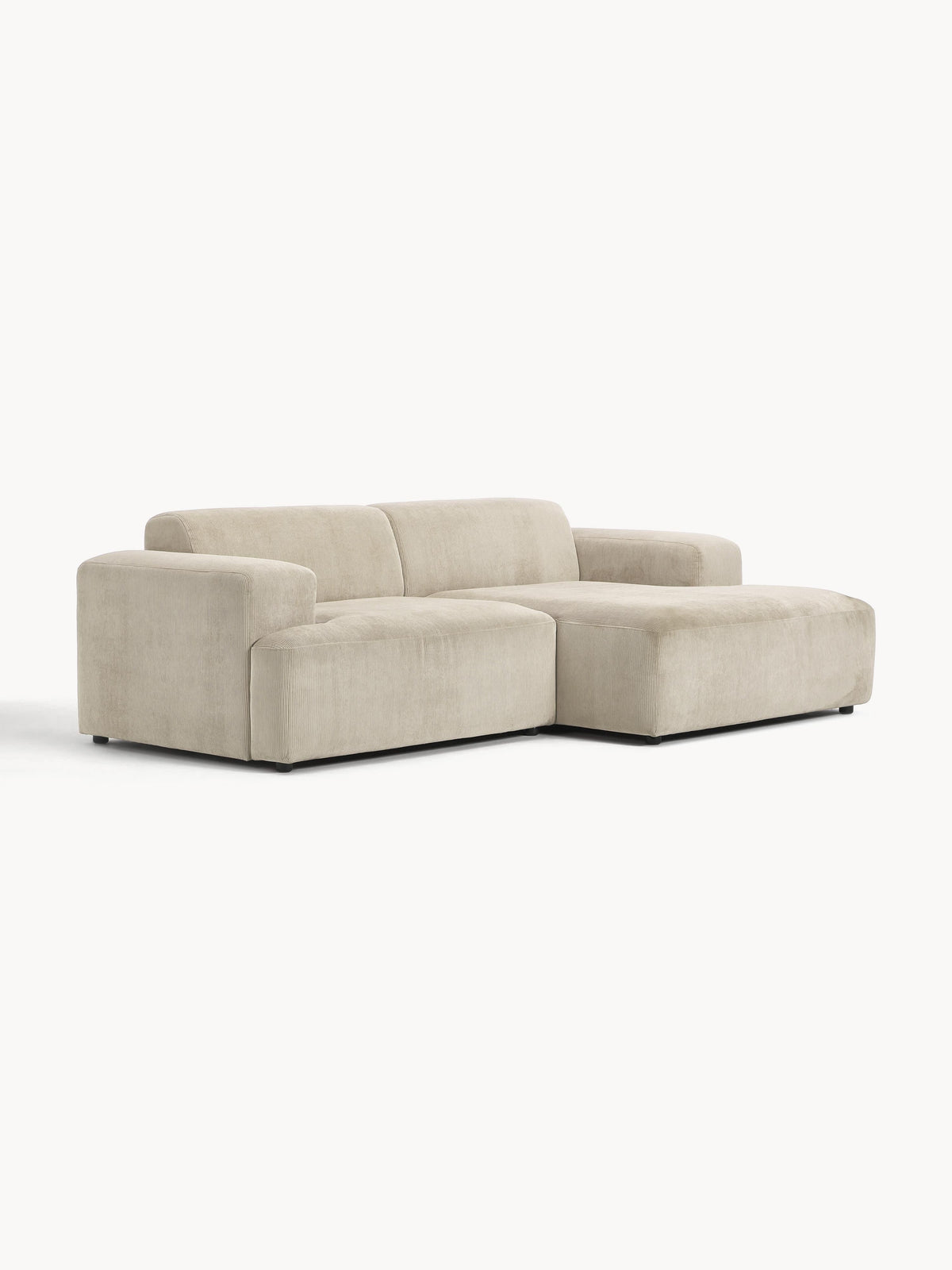 Melvinta Corner Sofa (3-Seater) in Corduroy
