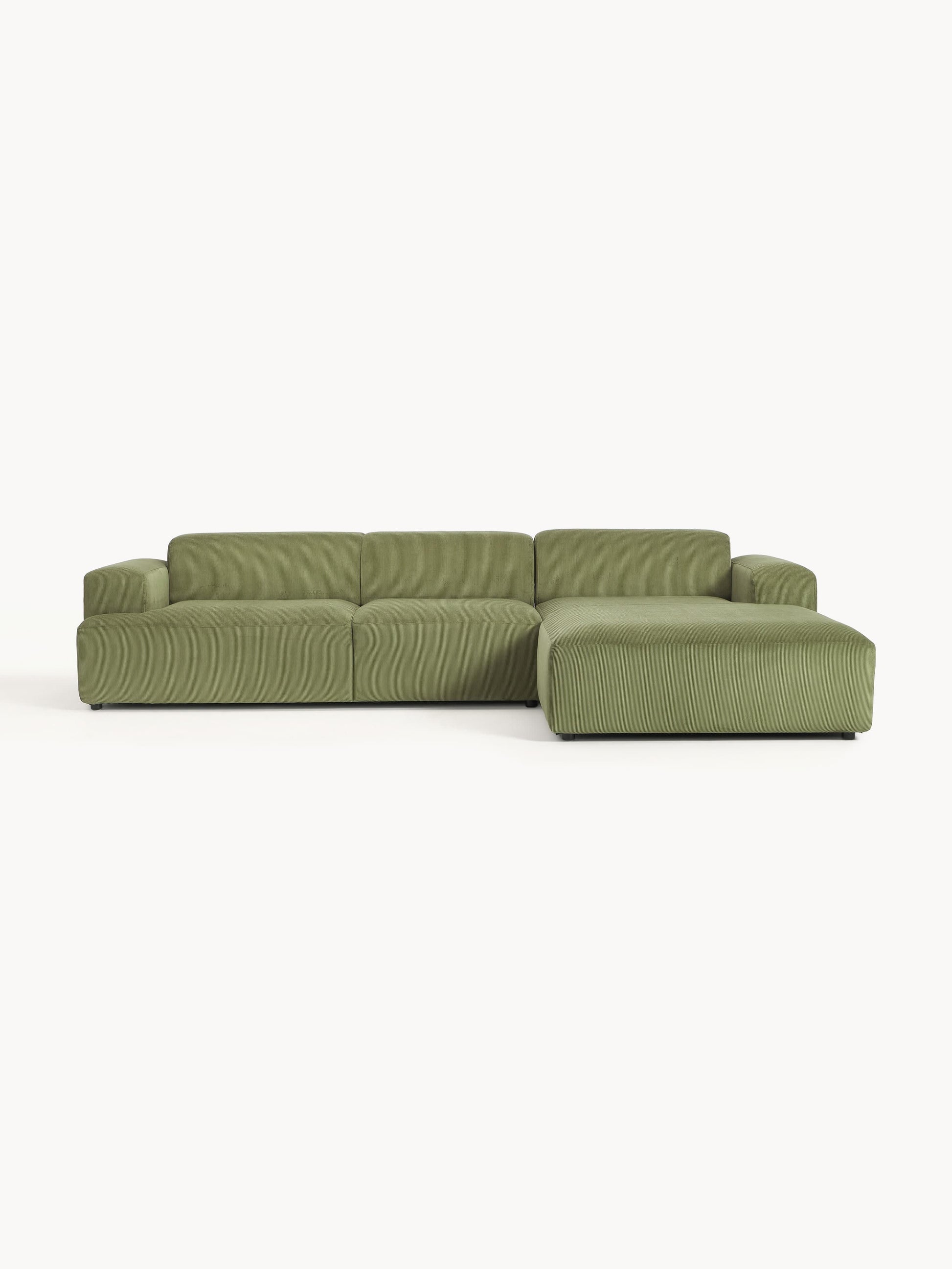 Melvinta Corner Sofa (4-Seater) in Corduroy