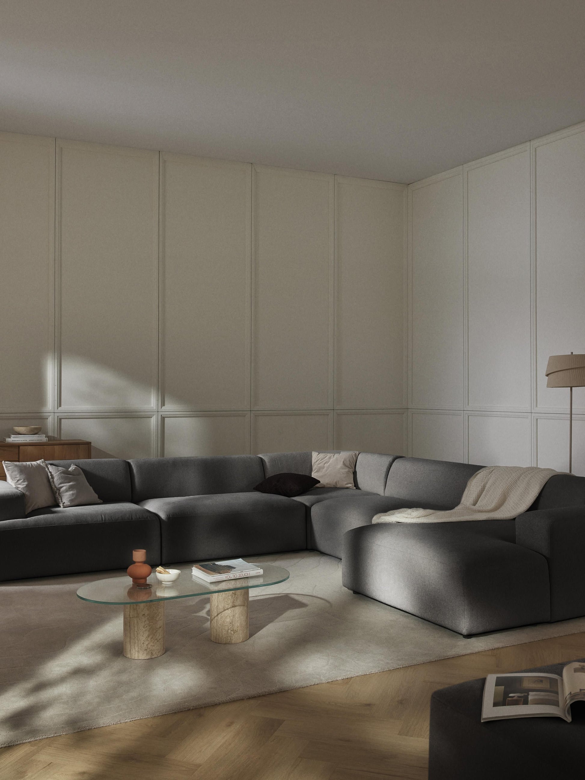 Melvinta Corner Sofa, XL