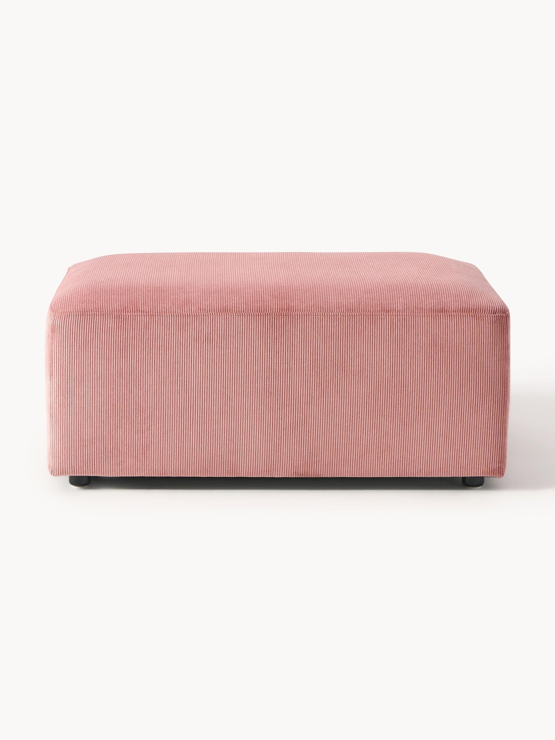 Melvinta Stool in Corduroy, W 99 x D 72 cm