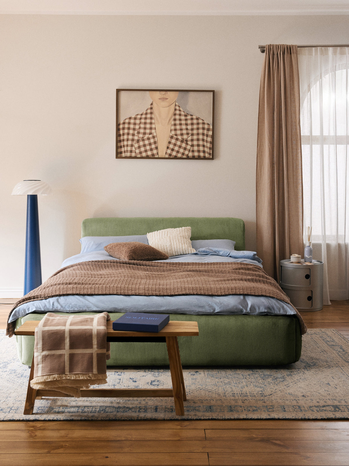 Melvinta Upholstered Bed