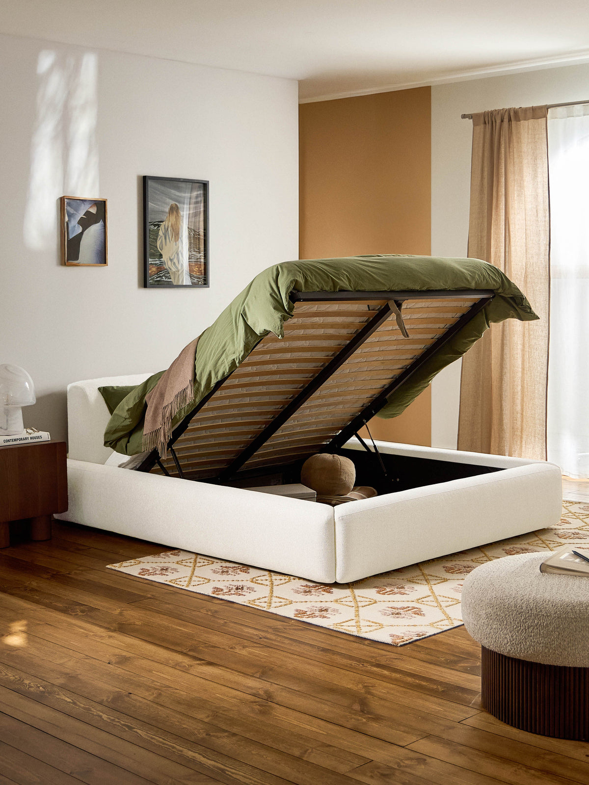 Melvinta Upholstered Storage Bed