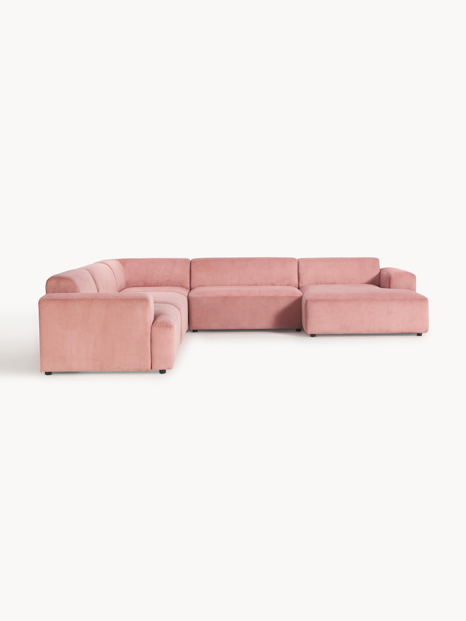 Melvinta XL Corner Sofa in Corduroy