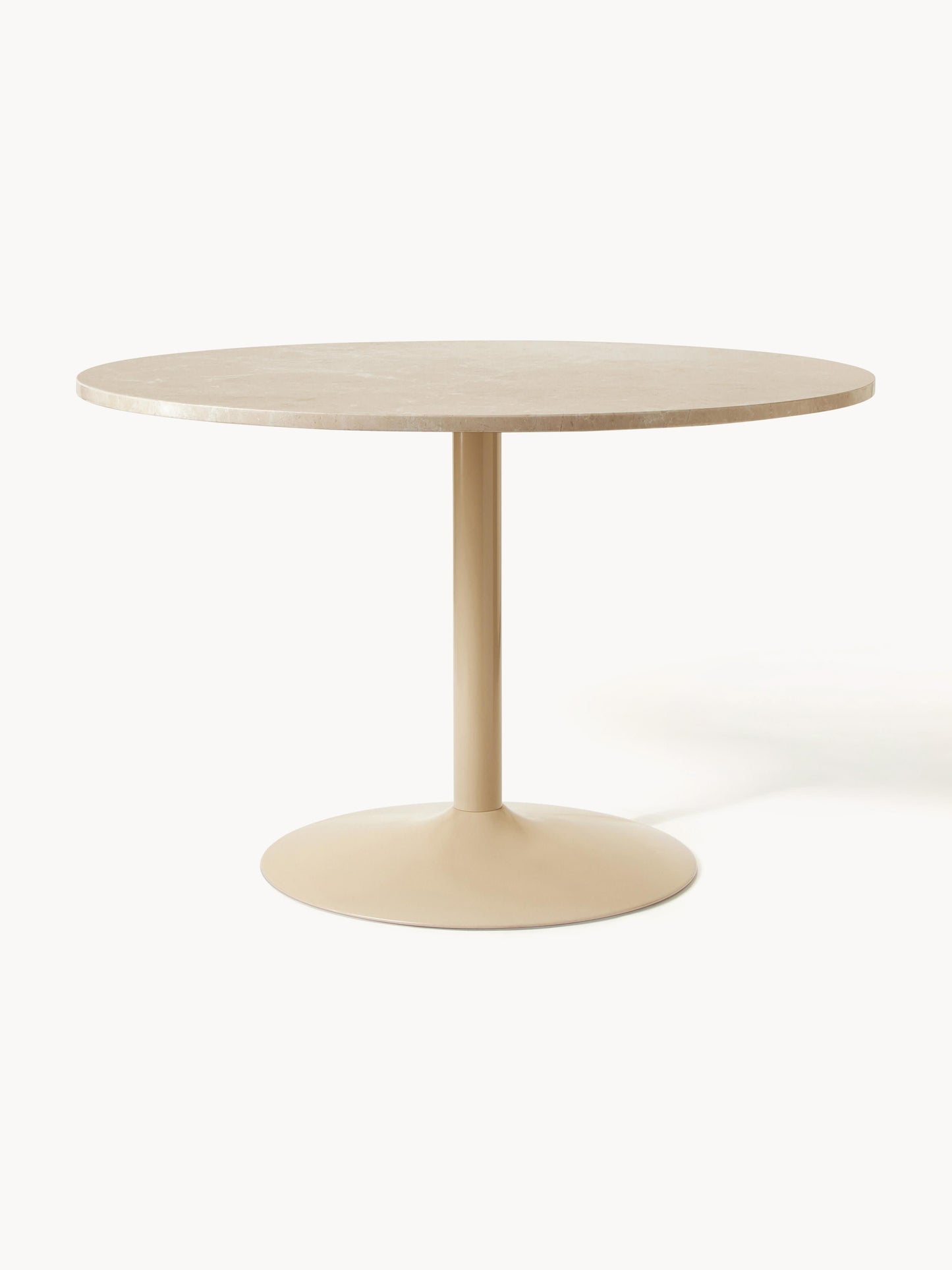 Milatta Oval Dining Table in Marble, 120 x 90 cm