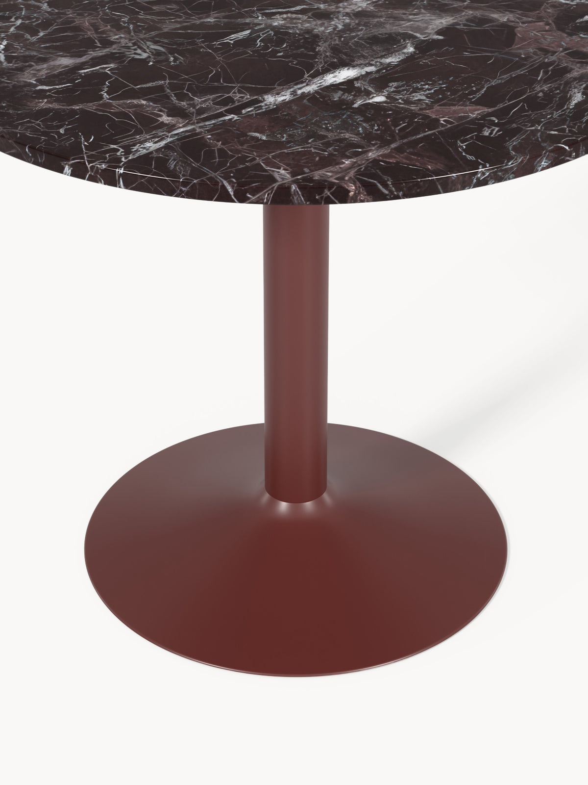 Milatta Round Marble Dining Table, Ø 90 cm