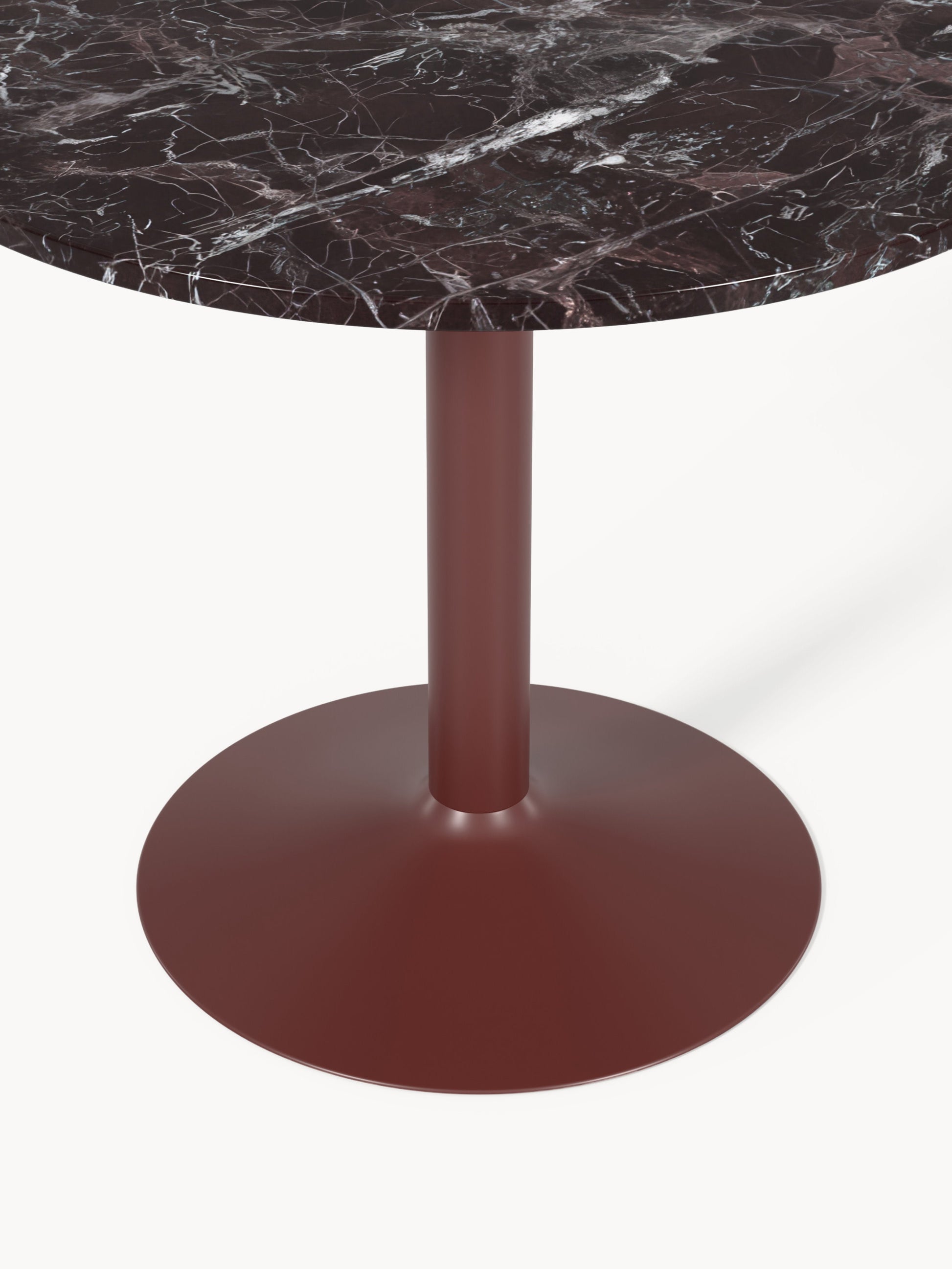 Milatta Round Marble Dining Table, Ø 90 cm