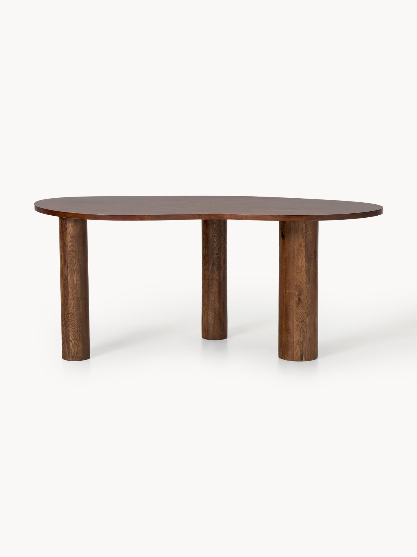 Narveno Oak Dining Table with Organic Shape, in Various Sizes