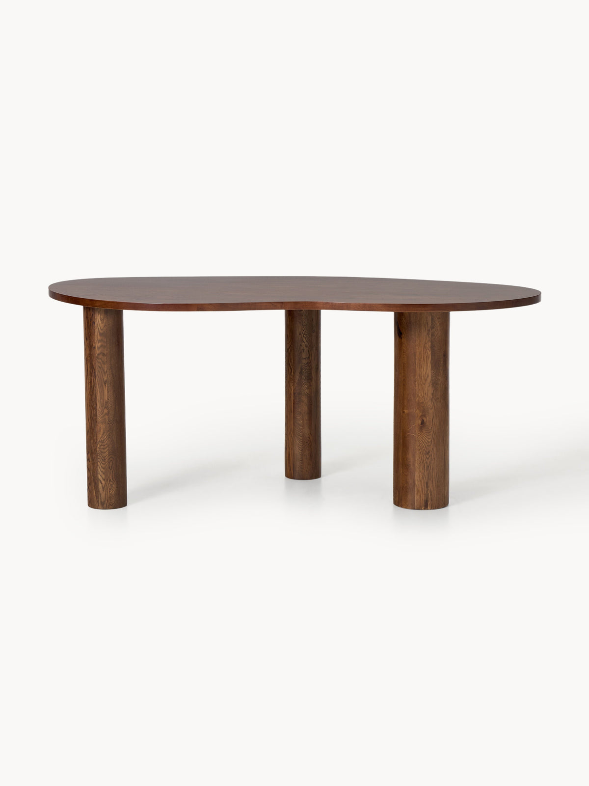 Narveno Oak Dining Table with Organic Shape, in Various Sizes