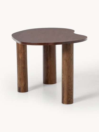 Narveno Oak Dining Table with Organic Shape, in Various Sizes