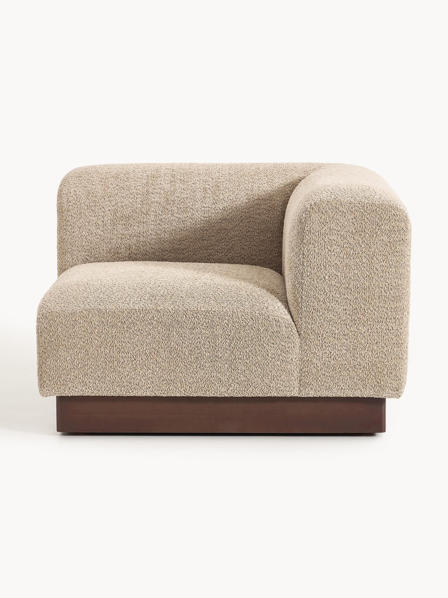 Natvern Teddy Bouclé Corner Module