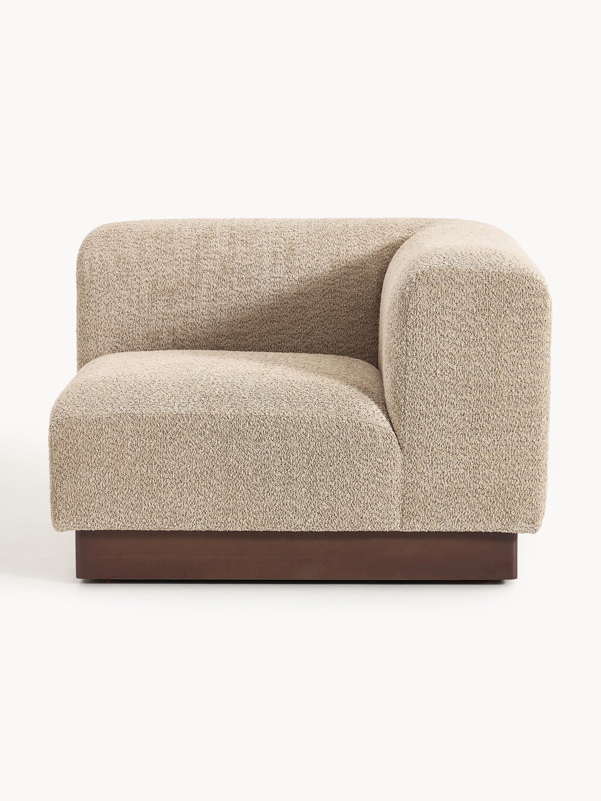 Natvern Teddy Bouclé Corner Module