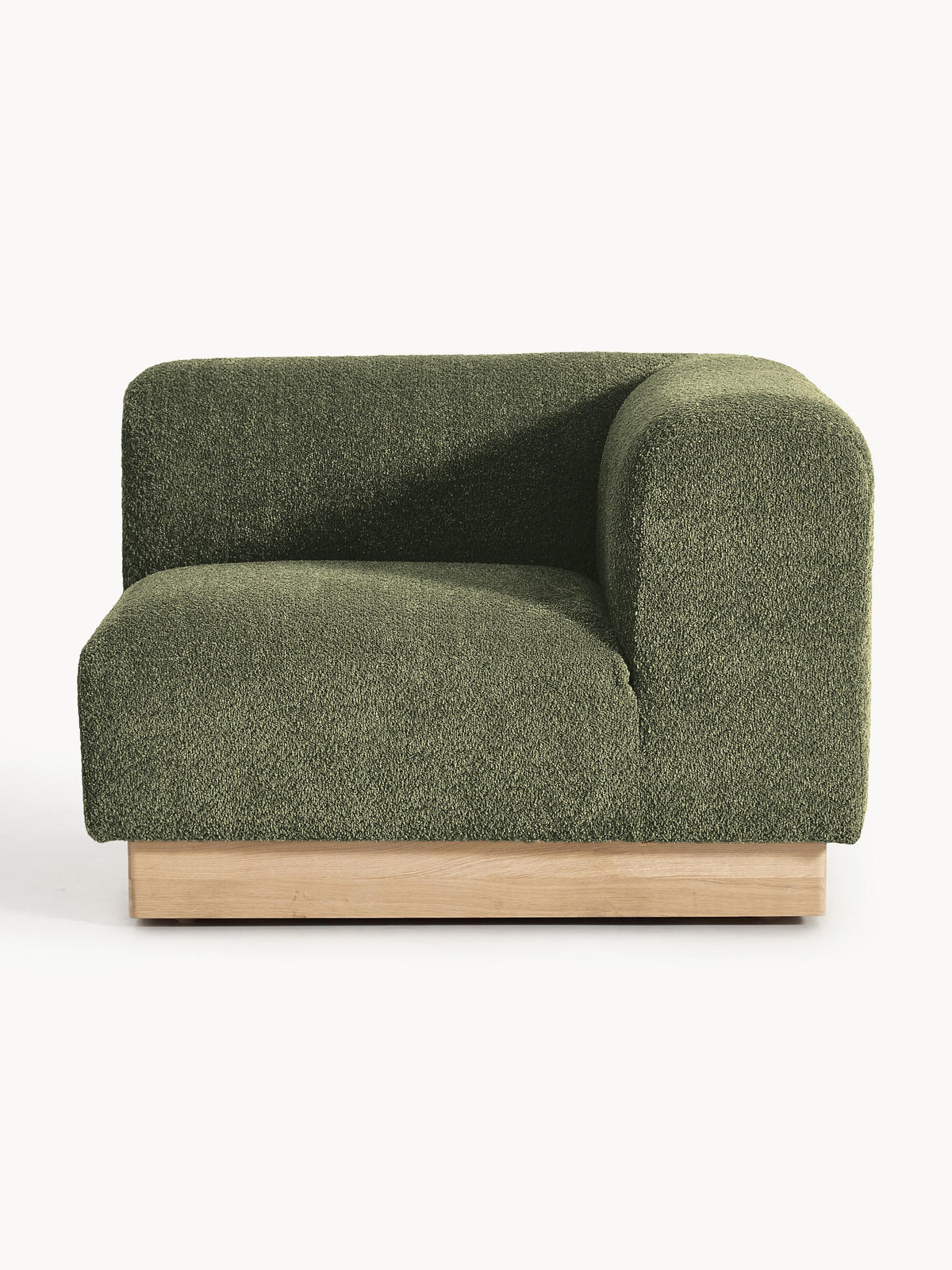 Natvern Teddy Bouclé Corner Module