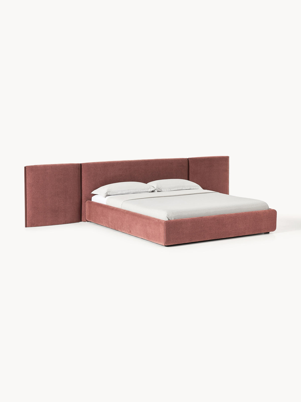 Otseld Upholstered Bed with Folding Headboard