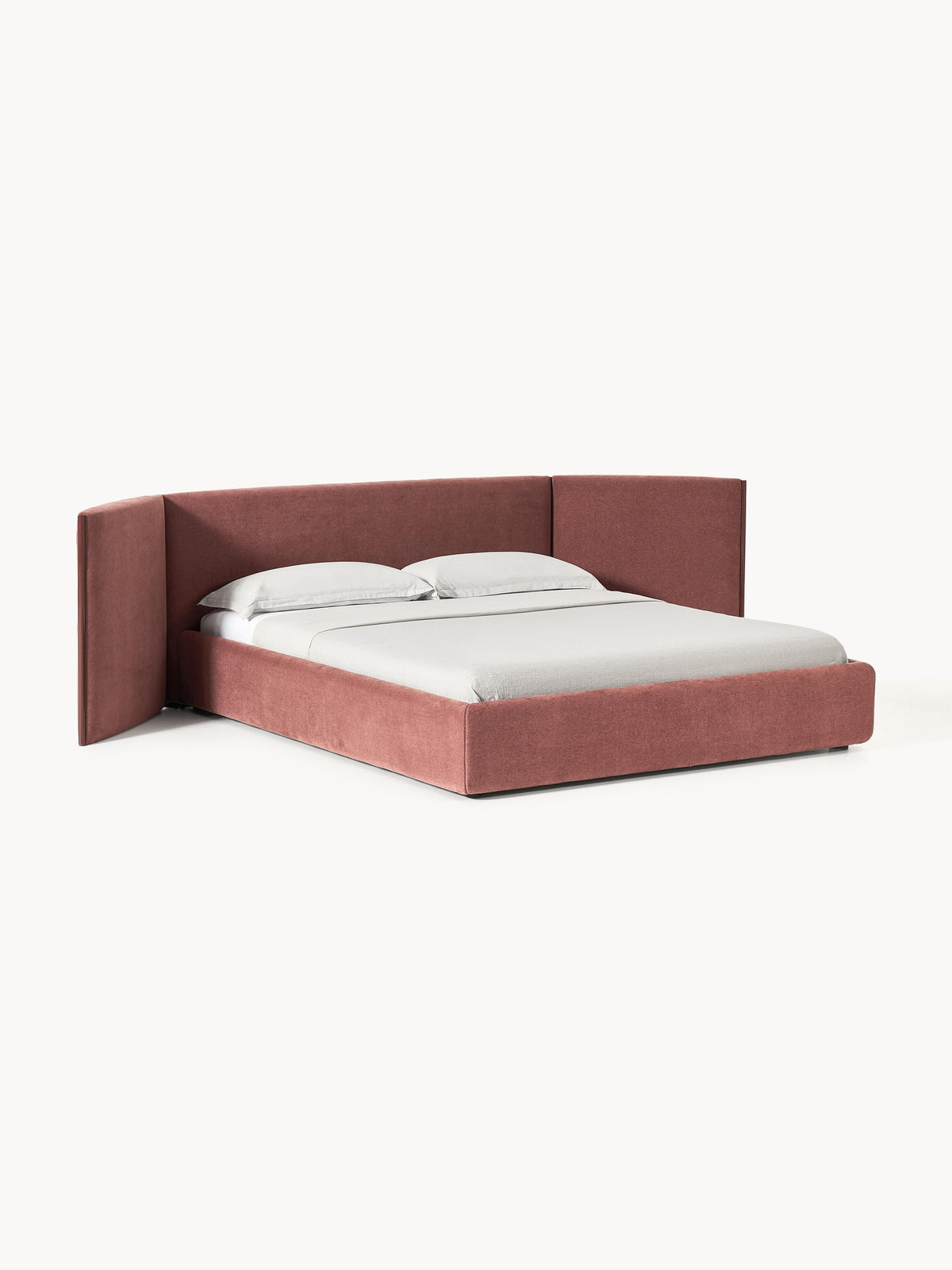 Otseld Upholstered Bed with Folding Headboard