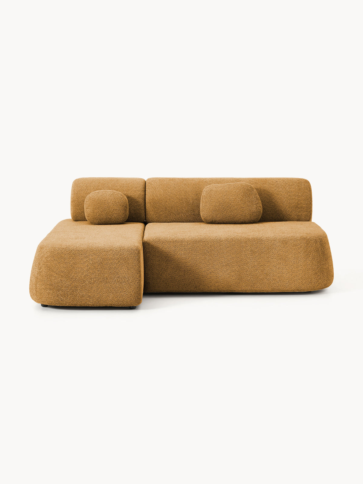 Paoilo Teddy Bouclé Sofa Bed with Storage