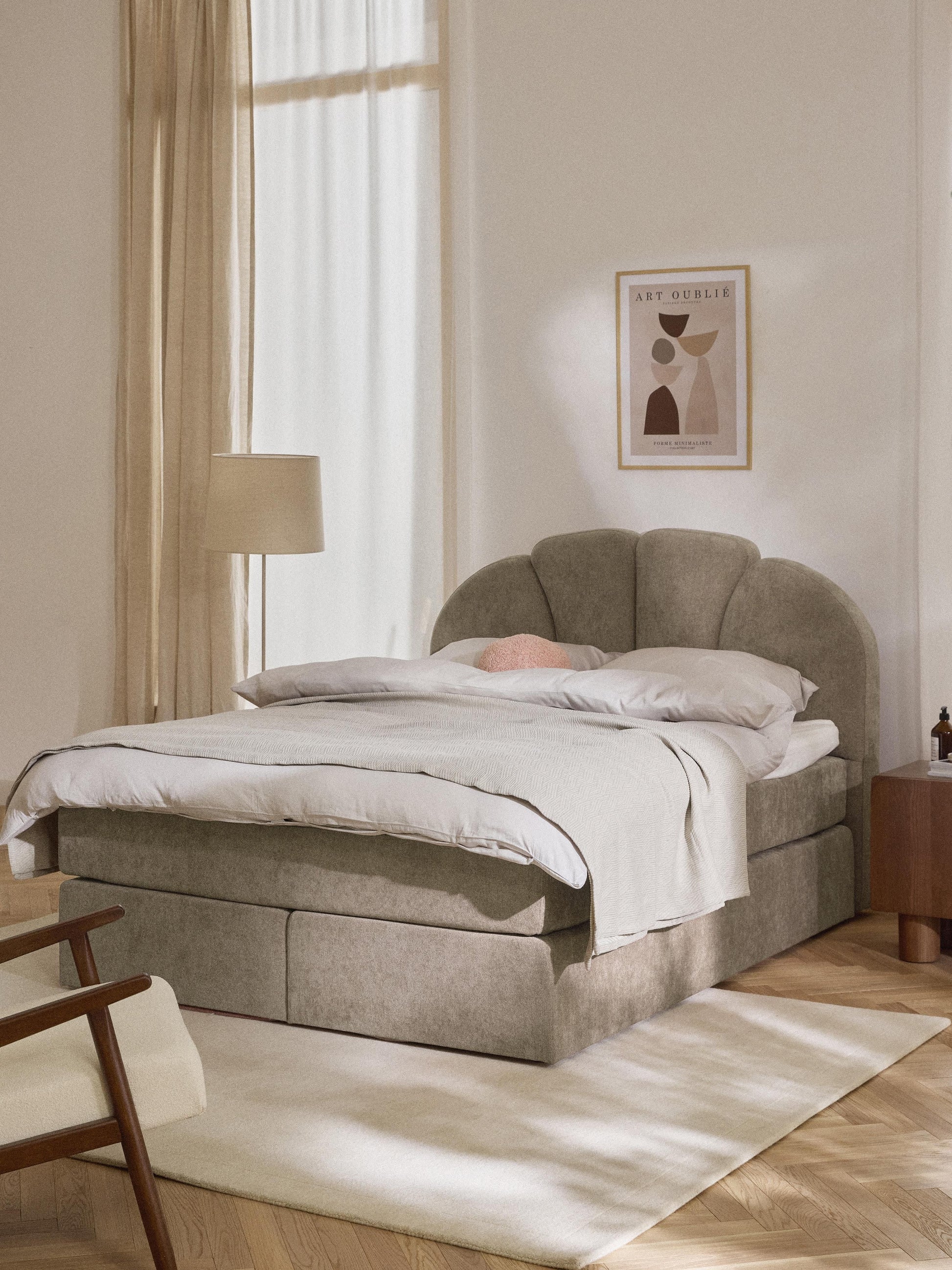 Romilba Box Spring Bed