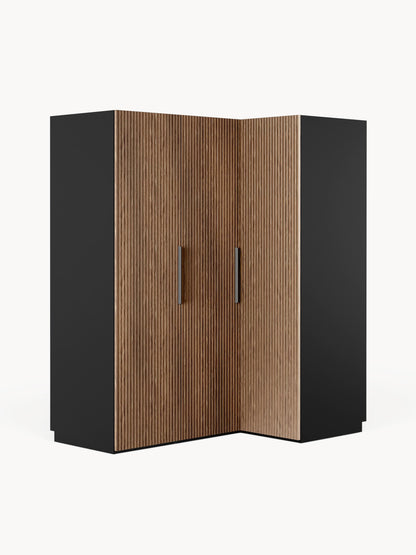 Simalba Modular Corner Wardrobe, 165 cm Wide, in Various Sizes