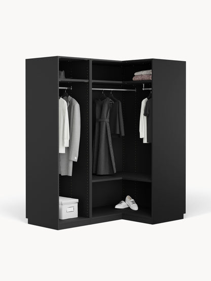 Simalba Modular Corner Wardrobe, 165 cm Wide, in Various Sizes