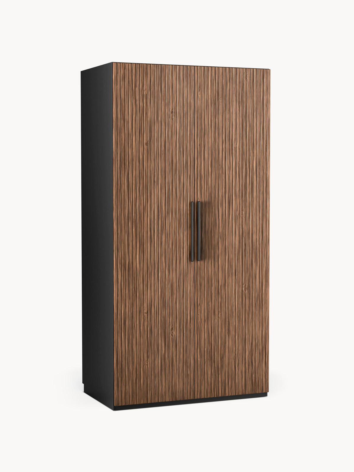 Simalba Modular Hinged-Door Wardrobe, 100 cm Wide, in Various Sizes
