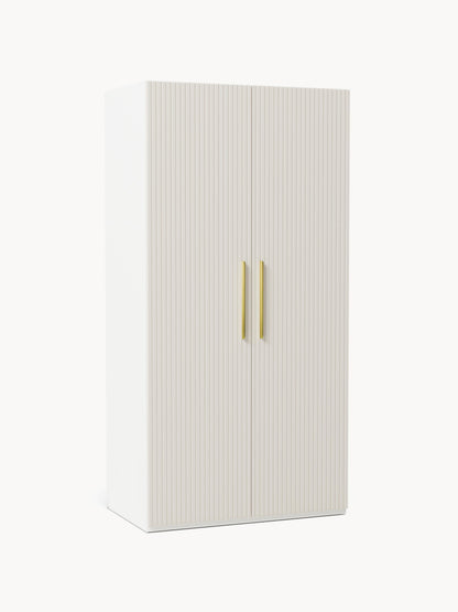 Simalba Modular Hinged-Door Wardrobe, 100 cm Wide, in Various Sizes