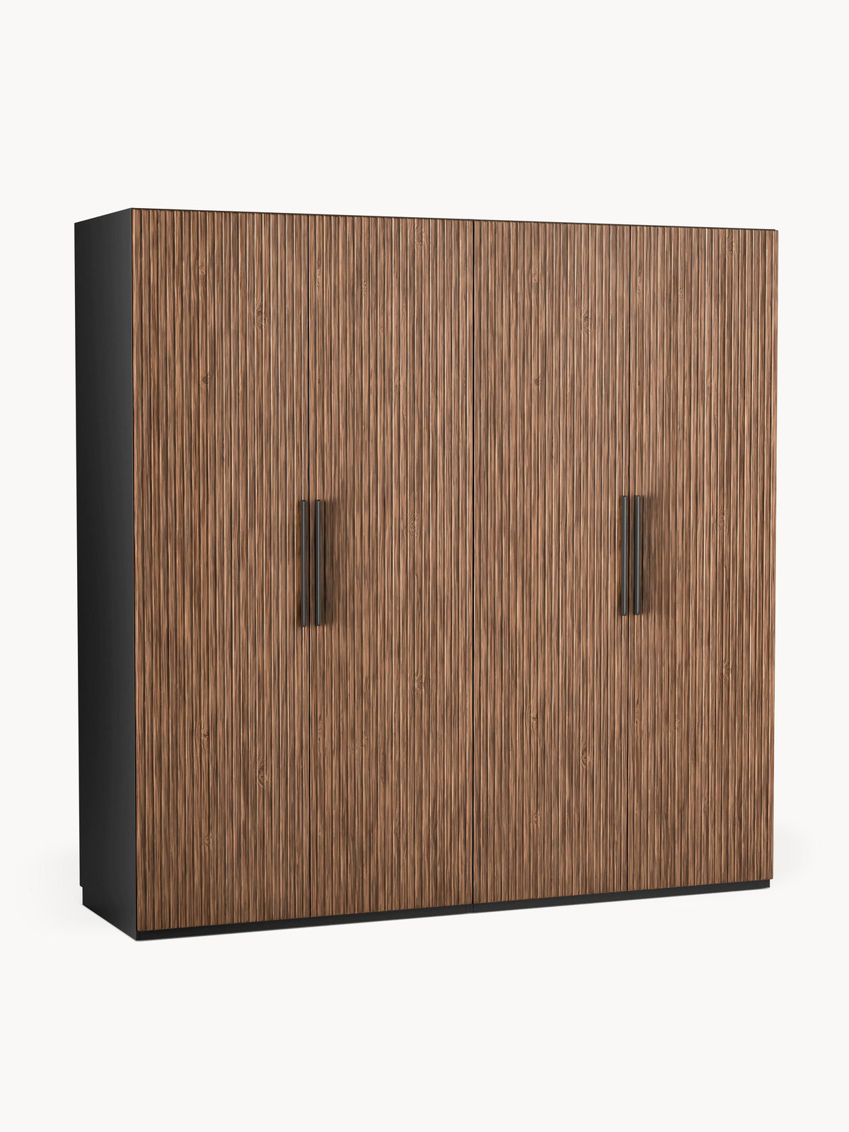Simalba Modular Hinged-Door Wardrobe, 200 cm Wide, in Various Sizes