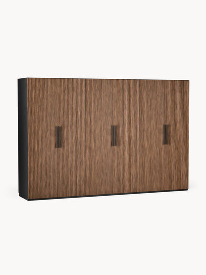 Simalba Modular Hinged-Door Wardrobe, 300 cm Wide, in Various Sizes