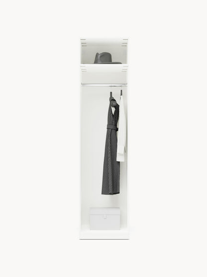 Simalba Modular Hinged-Door Wardrobe, 50 cm Wide, in Various Sizes