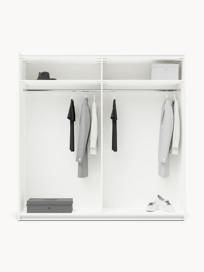 Simalba Modular Sliding-Door Wardrobe, 200 cm Wide, in Various Sizes