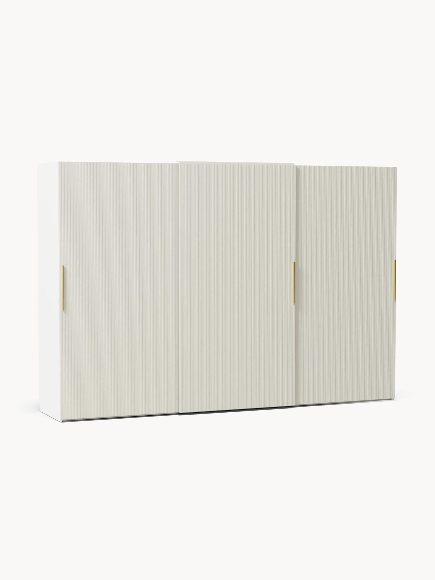 Simalba Modular Sliding-Door Wardrobe, 300 cm Wide, in Various Sizes