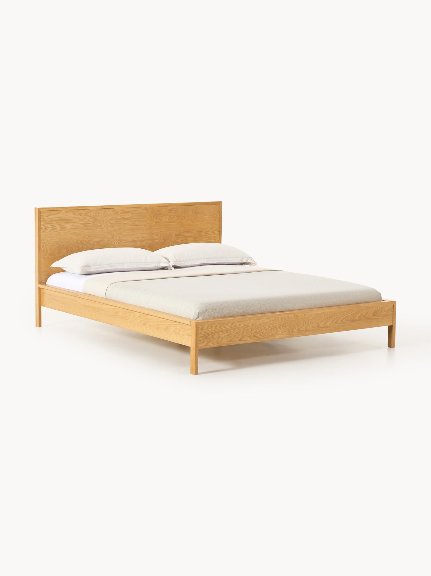 Tamrisa Wooden Bed with Headboard