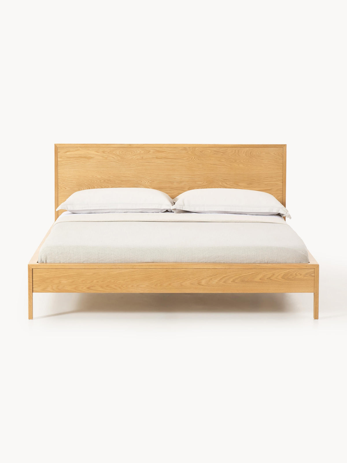 Tamrisa Wooden Bed with Headboard