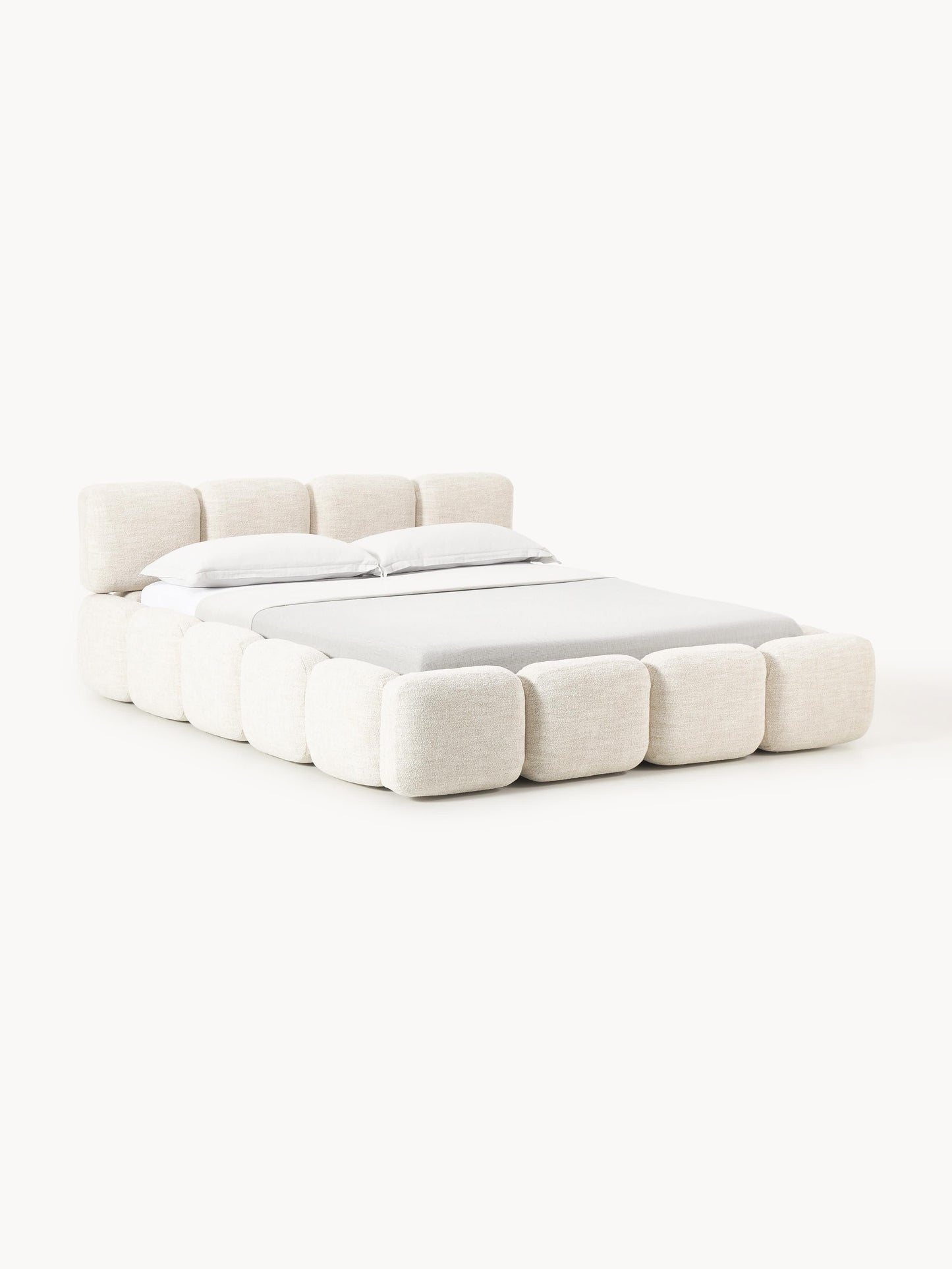 Taylisa Bouclé Upholstered Bed