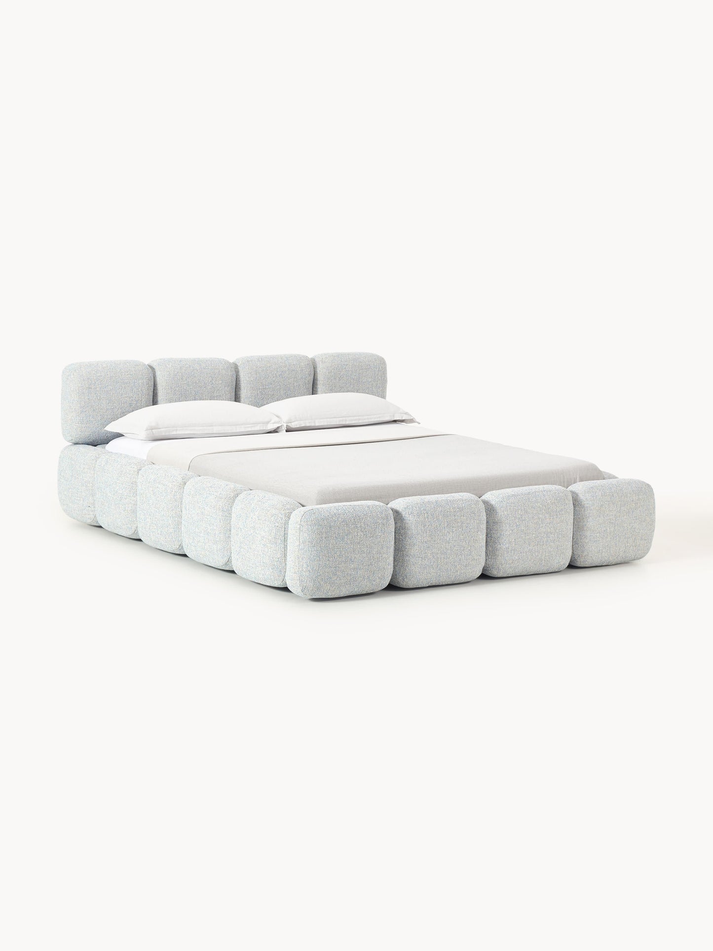 Taylisa Bouclé Upholstered Bed