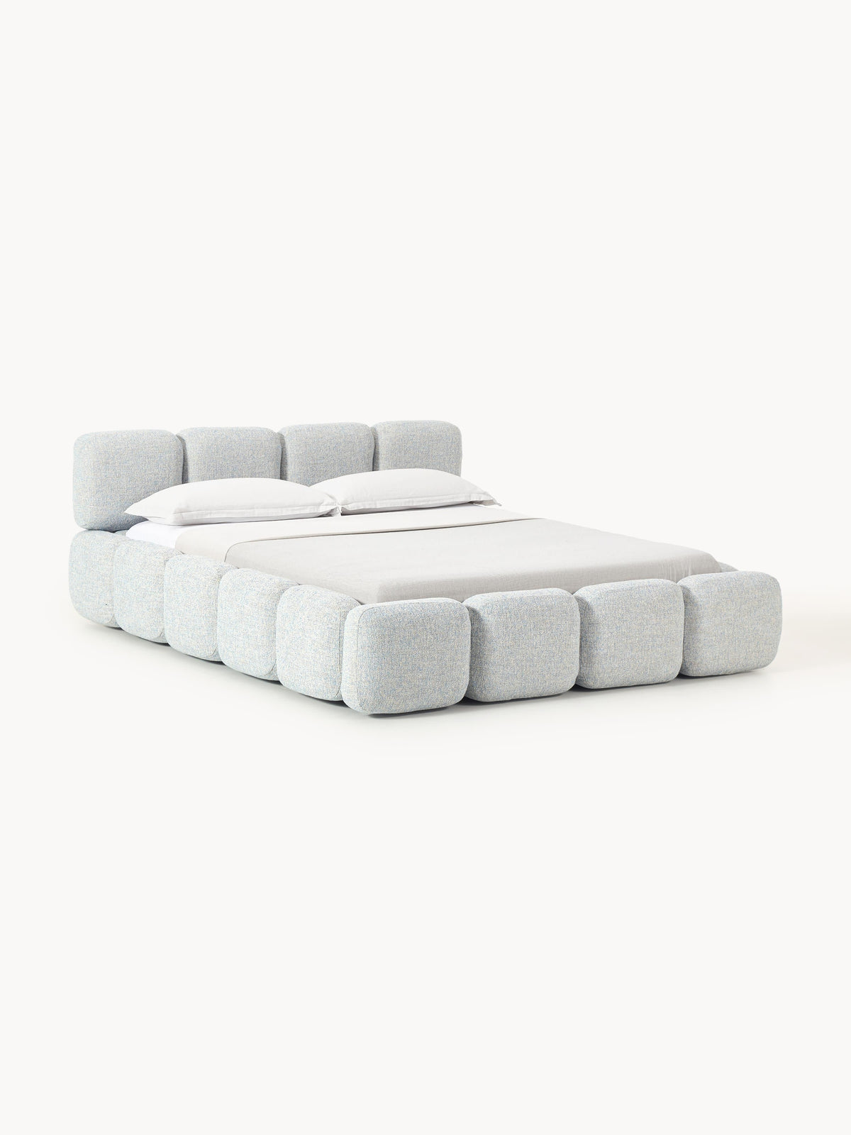 Taylisa Bouclé Upholstered Bed