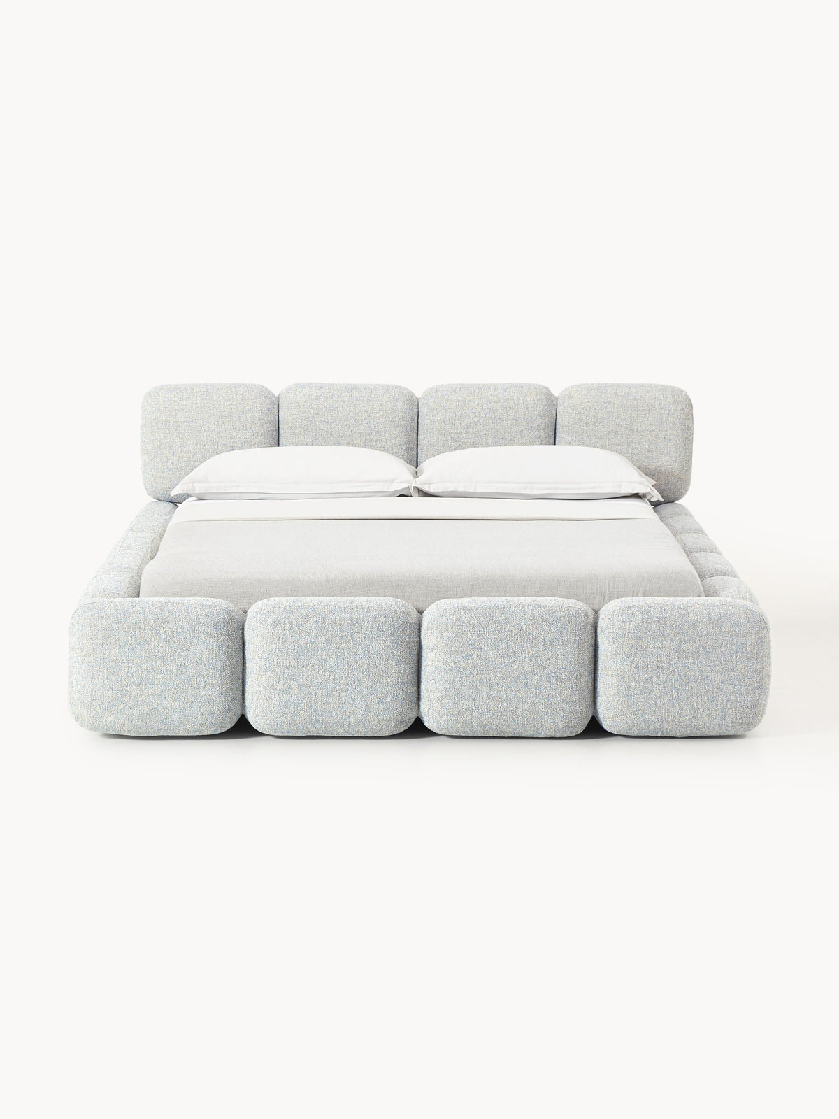 Taylisa Bouclé Upholstered Bed
