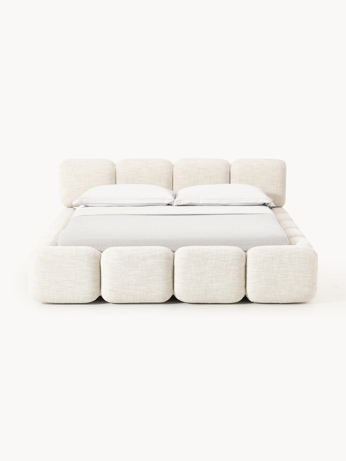 Taylisa Bouclé Upholstered Bed
