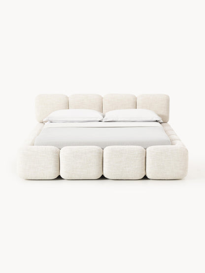 Taylisa Bouclé Upholstered Bed