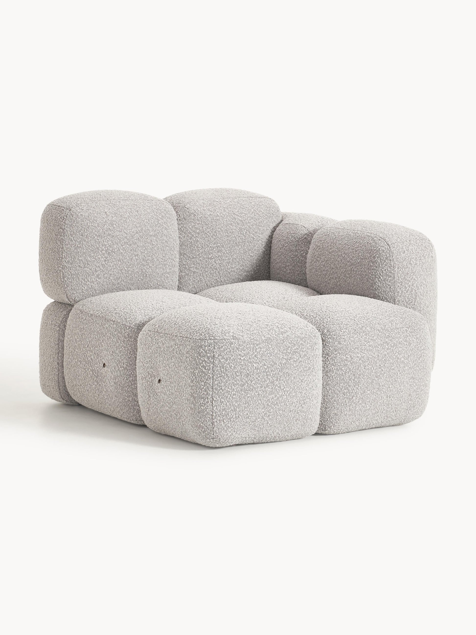 Taylisa Corner Module in Bouclé