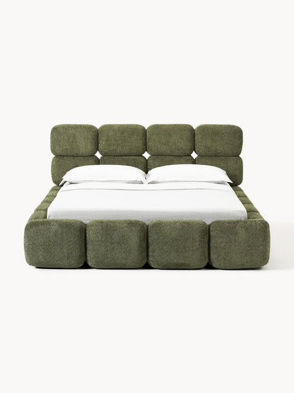 Taylisa Teddy Bouclé Upholstered Bed
