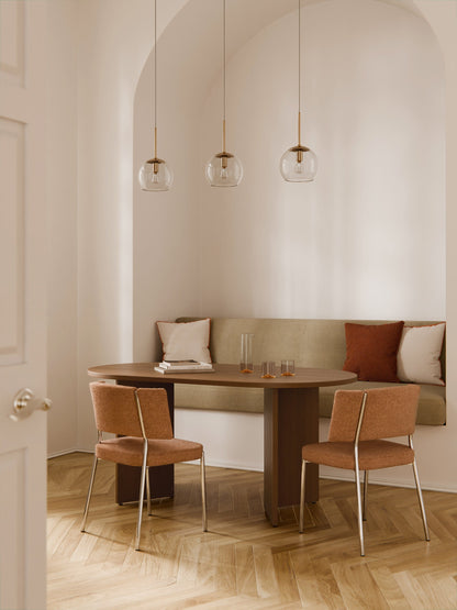 Tonquil Wooden Oval Dining Table, in Various Sizes