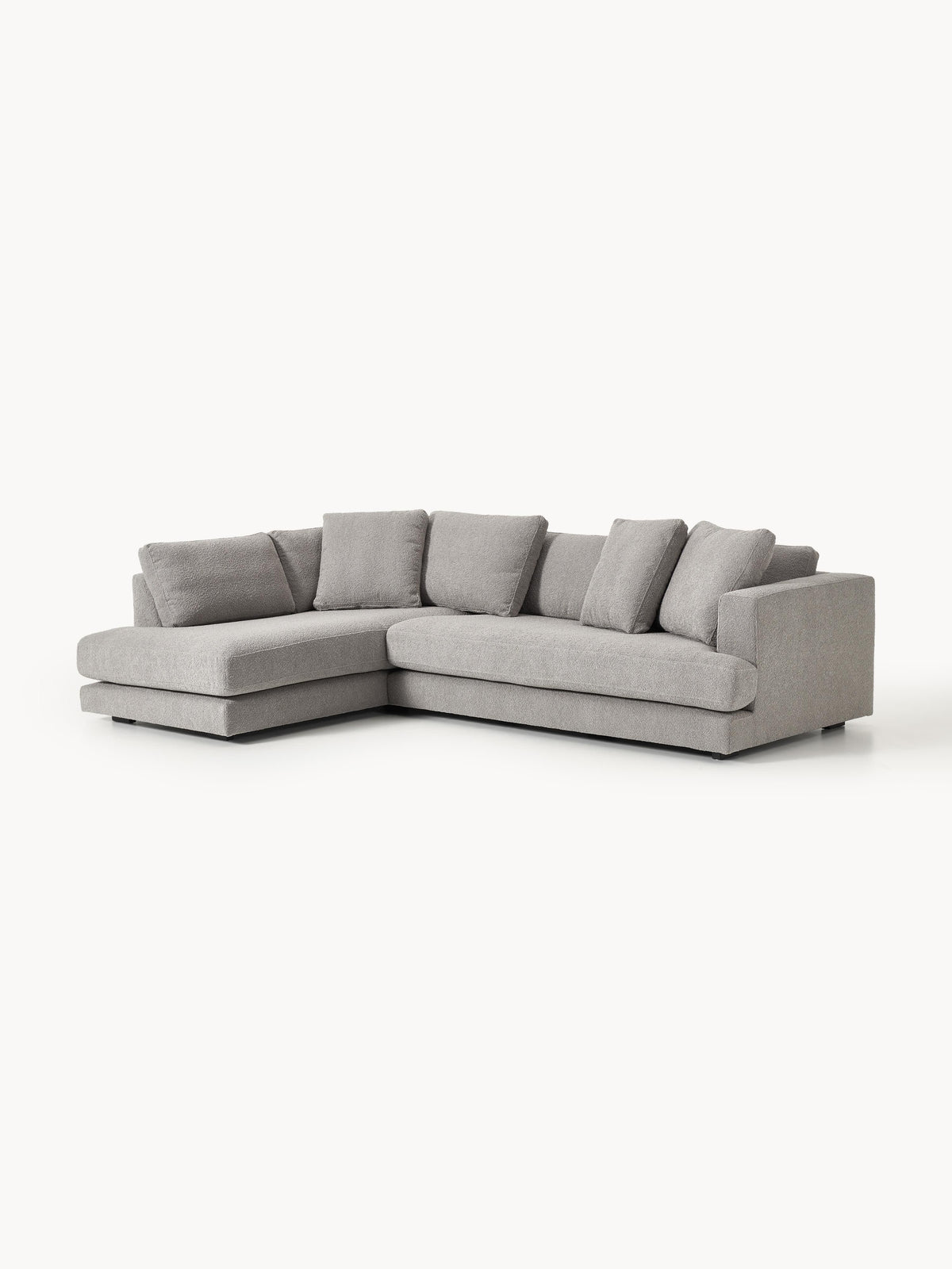 Triboral Corner Sofa in Bouclé