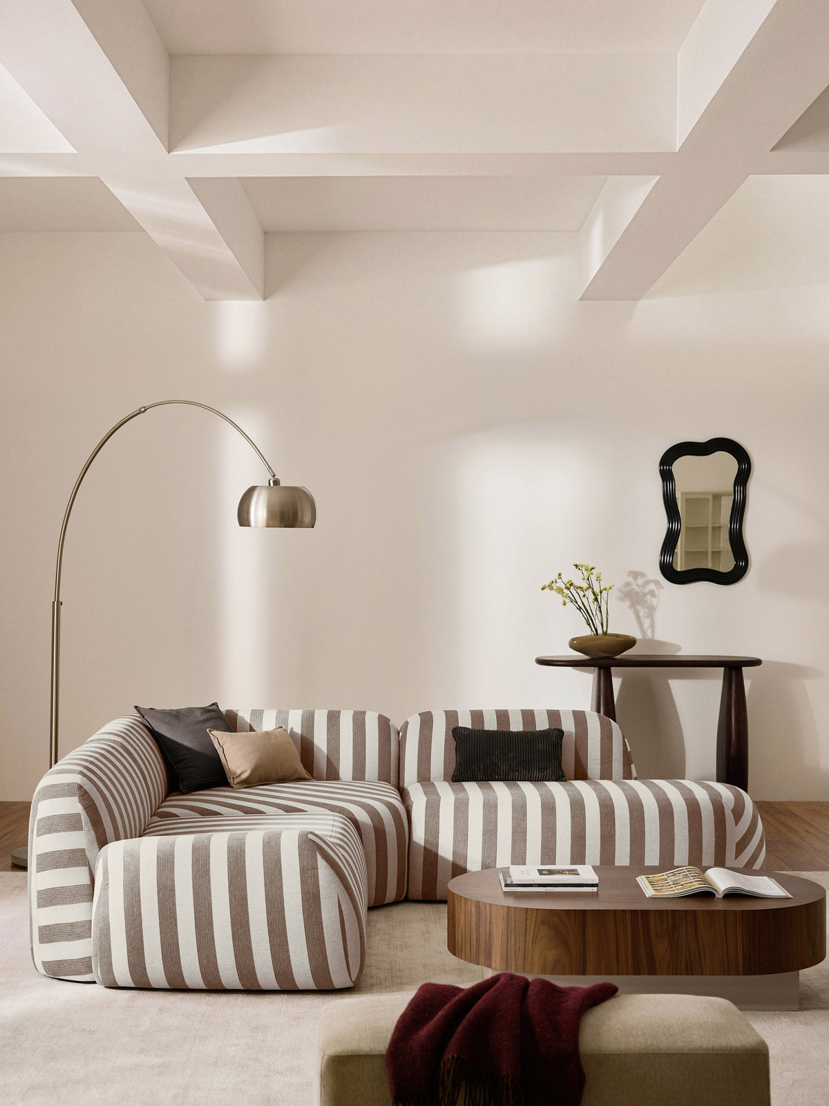 Wolprima Chaise Module, Striped