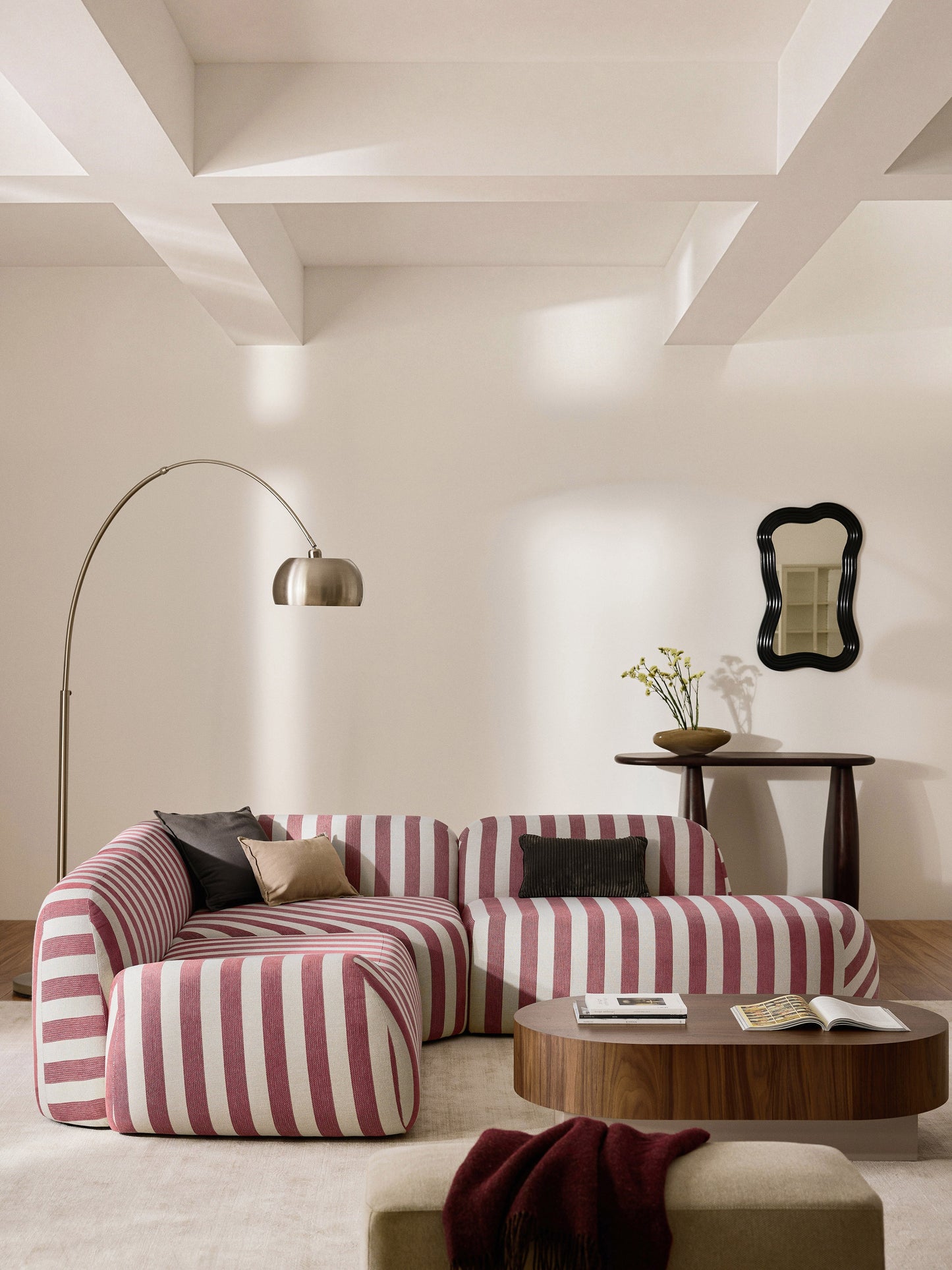 Wolprima Chaise Module, Striped