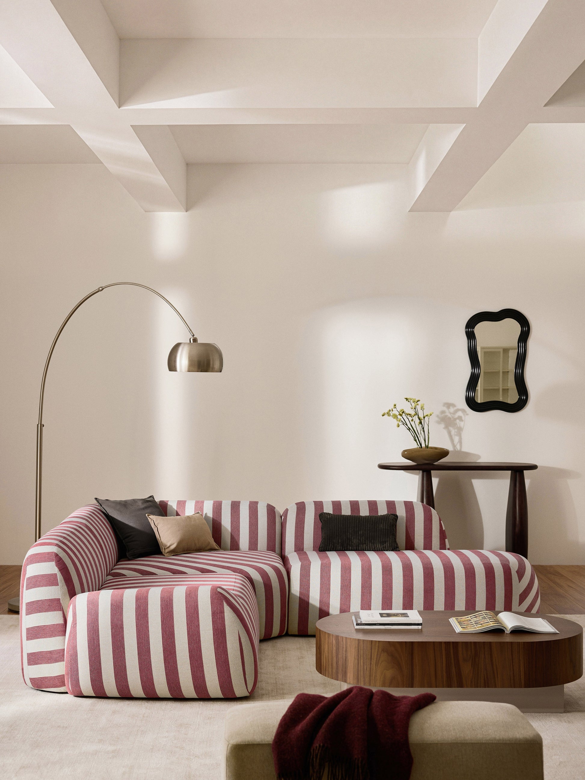 Wolprima Chaise Module, Striped