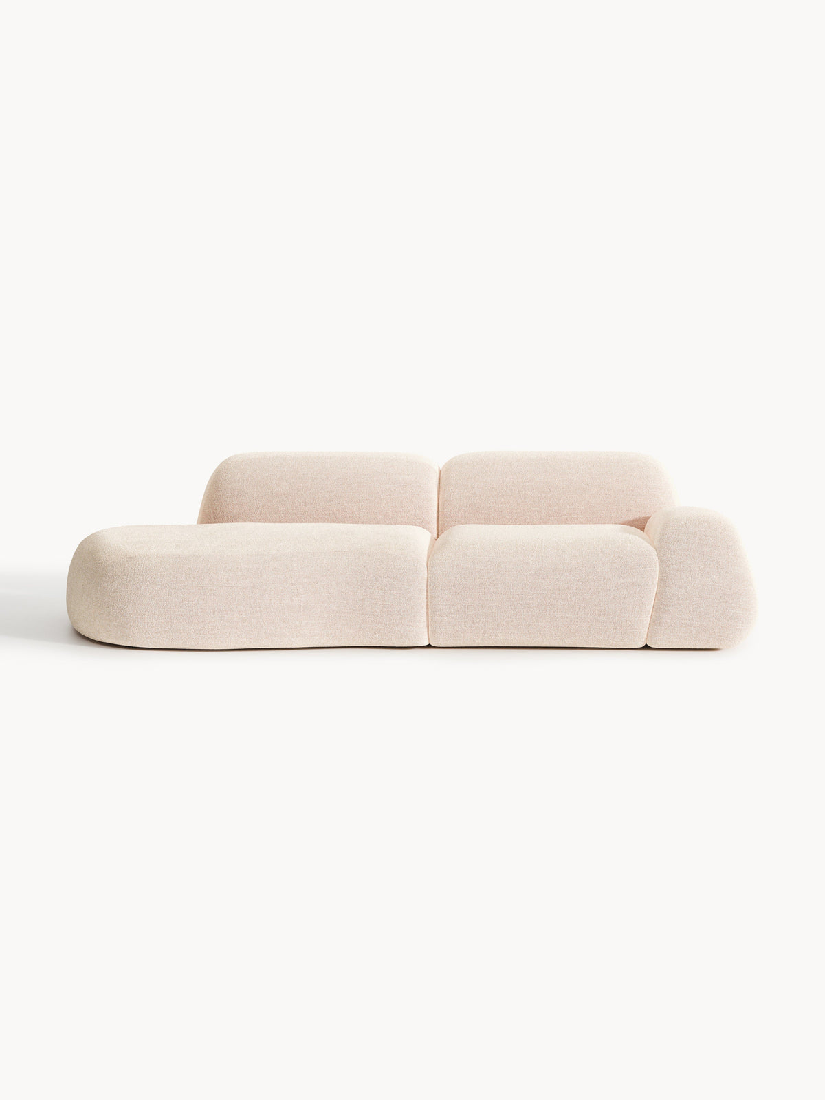 Wolprima Modular Chaise in Bouclé (3-Seater)