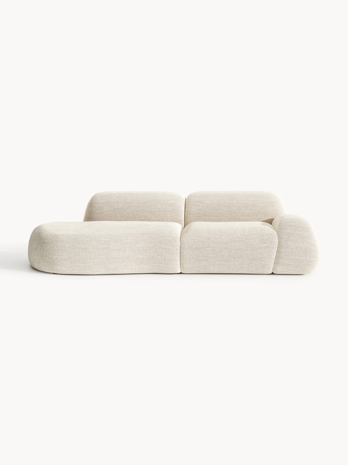 Wolprima Modular Chaise in Bouclé (3-Seater)