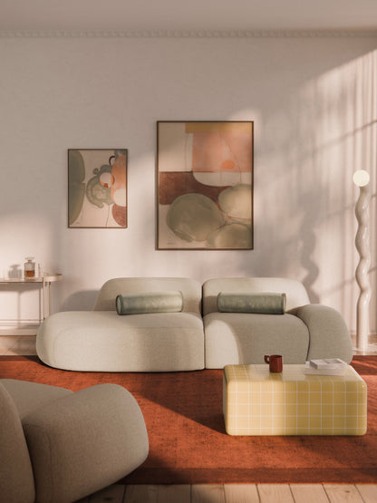Wolprima Modular Chaise in Bouclé (3-Seater)