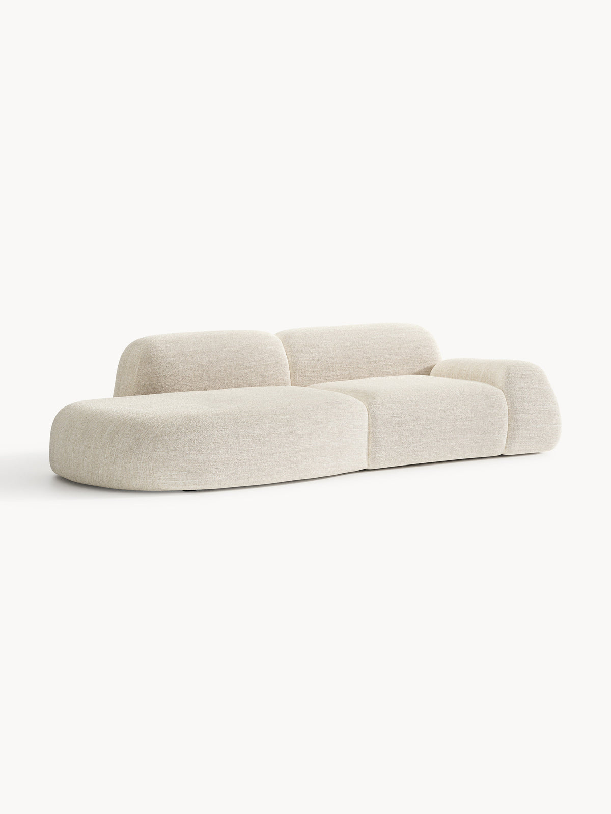 Wolprima Modular Chaise in Bouclé (3-Seater)