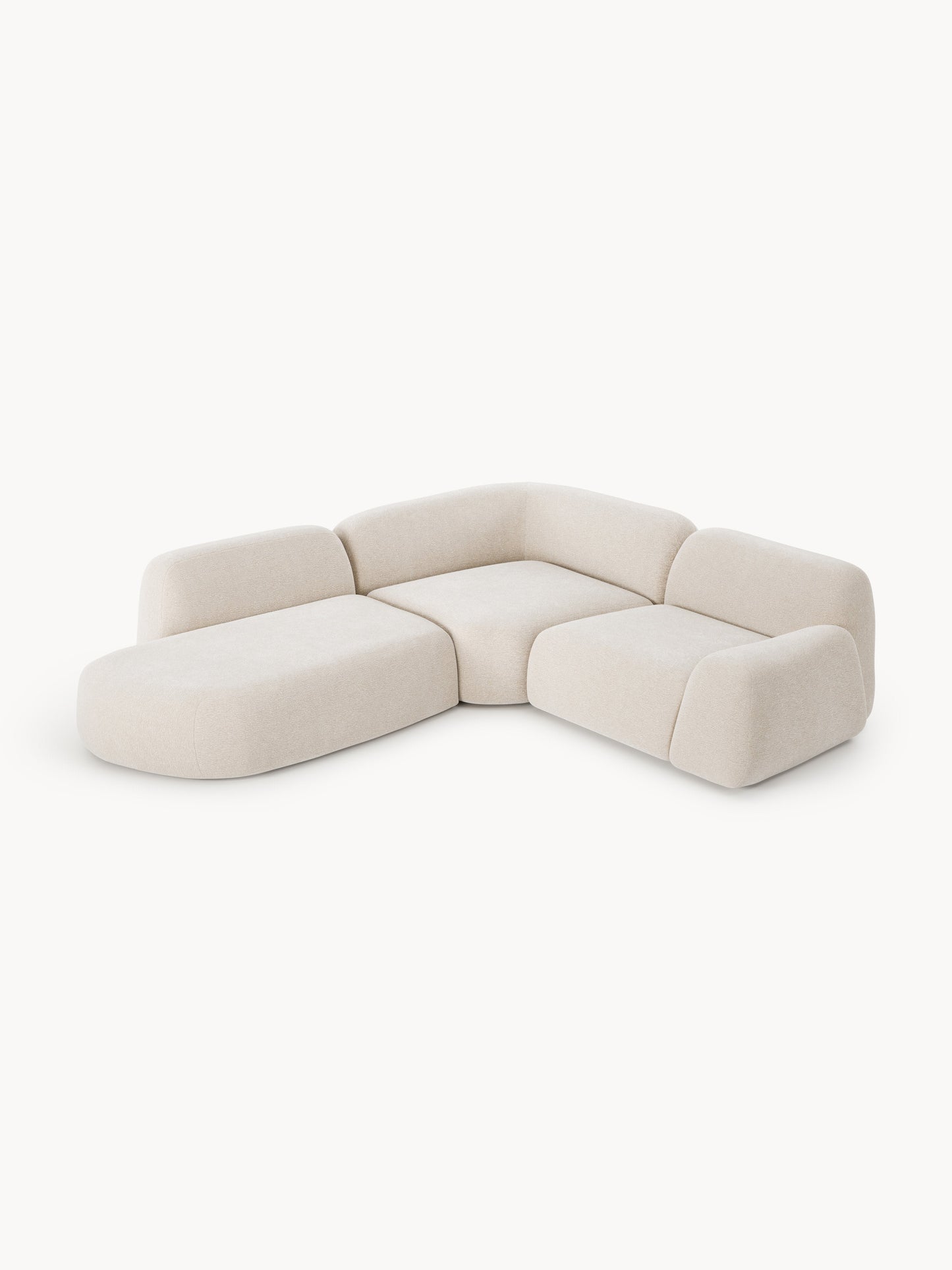 Wolprima Modular Corner Sofa (4-Seater) with Chaise Longue